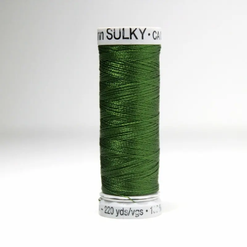 Gutermann Rayon 40 Embroidery Thread 1175 Dark Avocado 1
