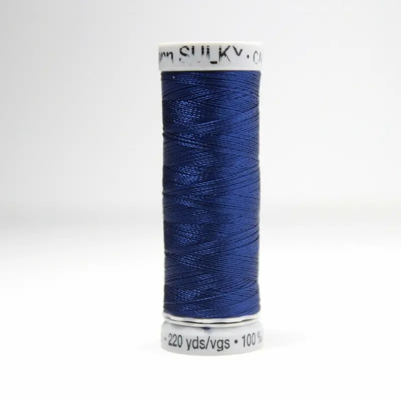 Gutermann Rayon 40 Embroidery Thread 1197 Medium Navy 1