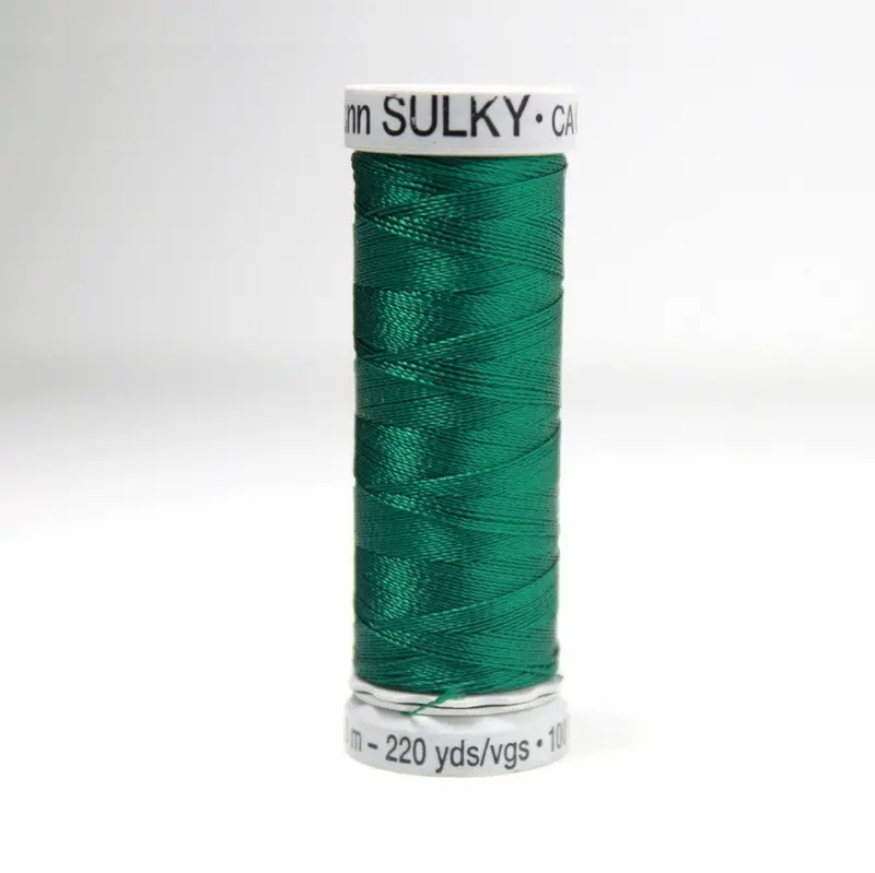 Gutermann Rayon 40 Embroidery Thread 1208 Mallard Green 1