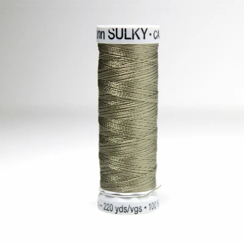 Gutermann Rayon 40 Embroidery Thread 1211 Light Khaki 1