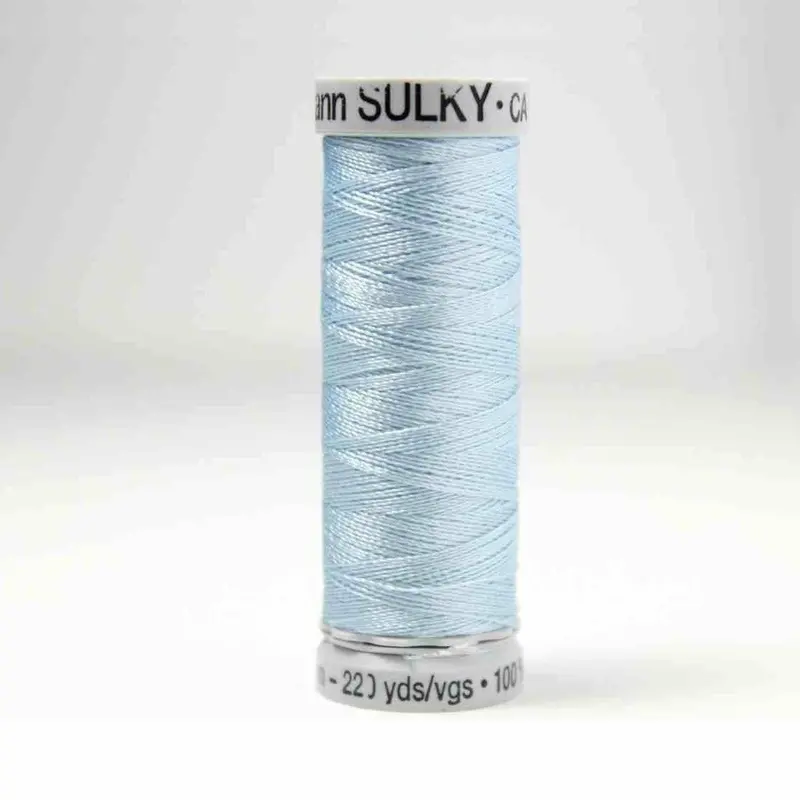 Gutermann Rayon 40 Embroidery Thread 1223 Baby Blue 1