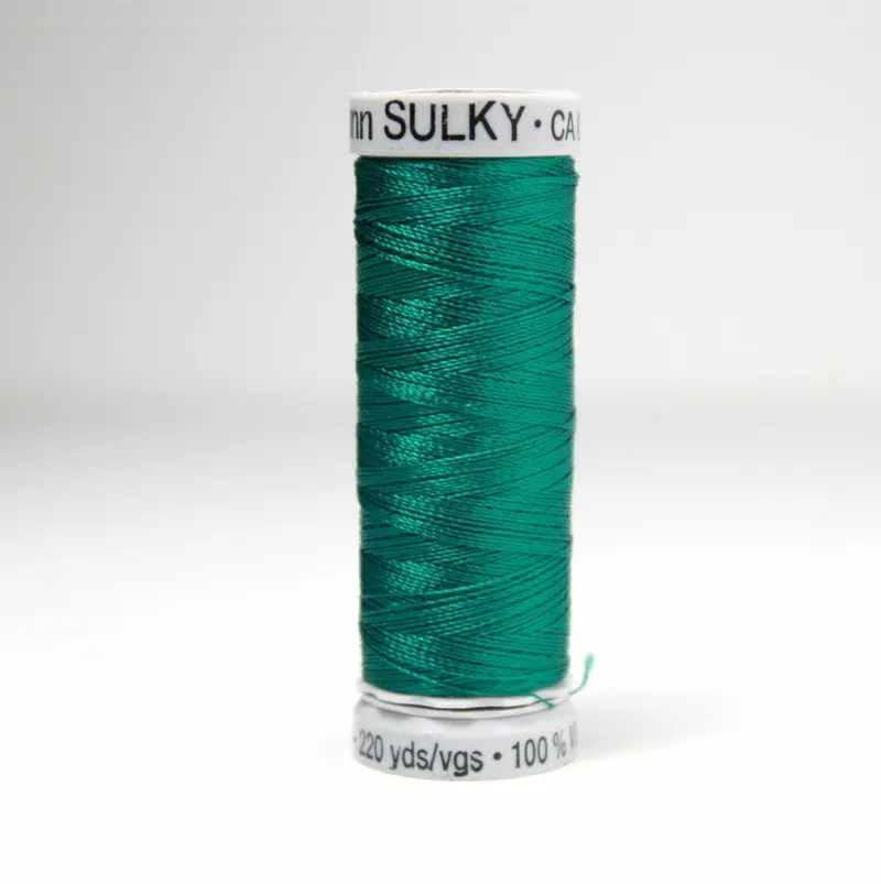 Gutermann Rayon 40 Embroidery Thread 1230 Dark Teal 1