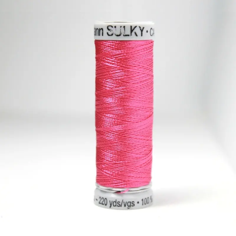 Gutermann Rayon 40 Embroidery Thread 1231 Pink Rose 1