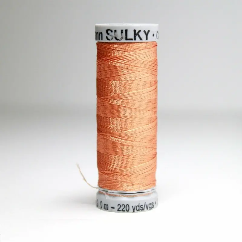 Gutermann Rayon 40 Embroidery Thread 1239 Apricot 1