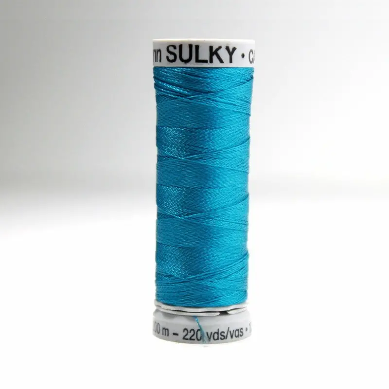 Gutermann Rayon 40 Embroidery Thread 1250 Duck Wing Blue 1