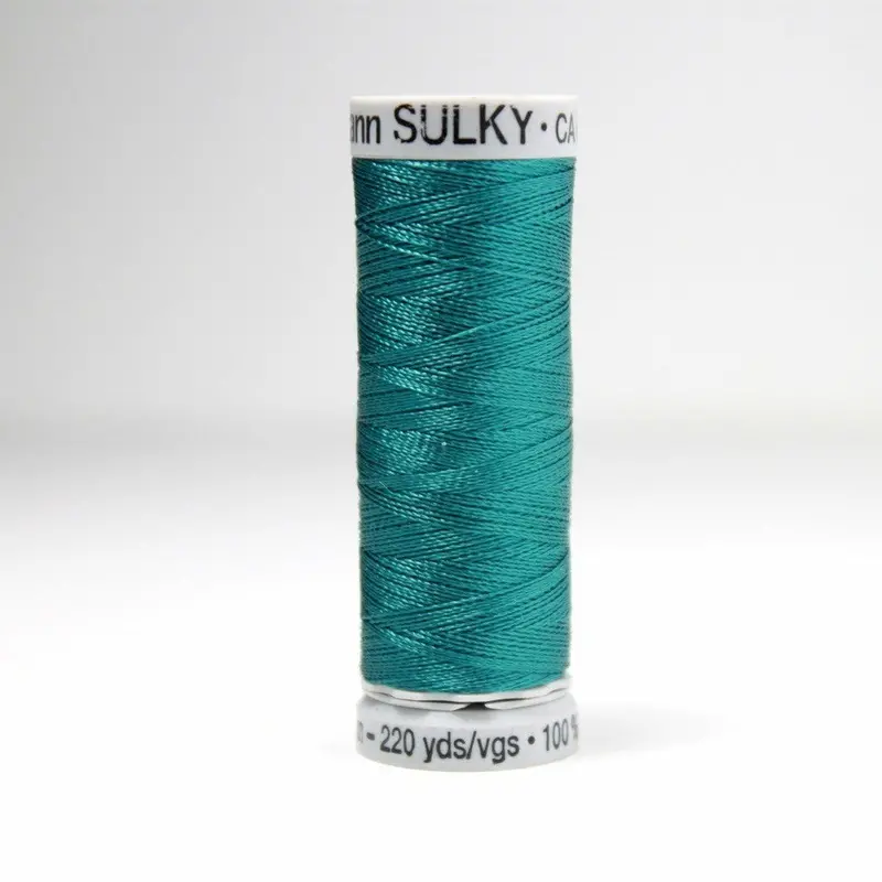 Gutermann Rayon 40 Embroidery Thread 1285 Forest Green 1