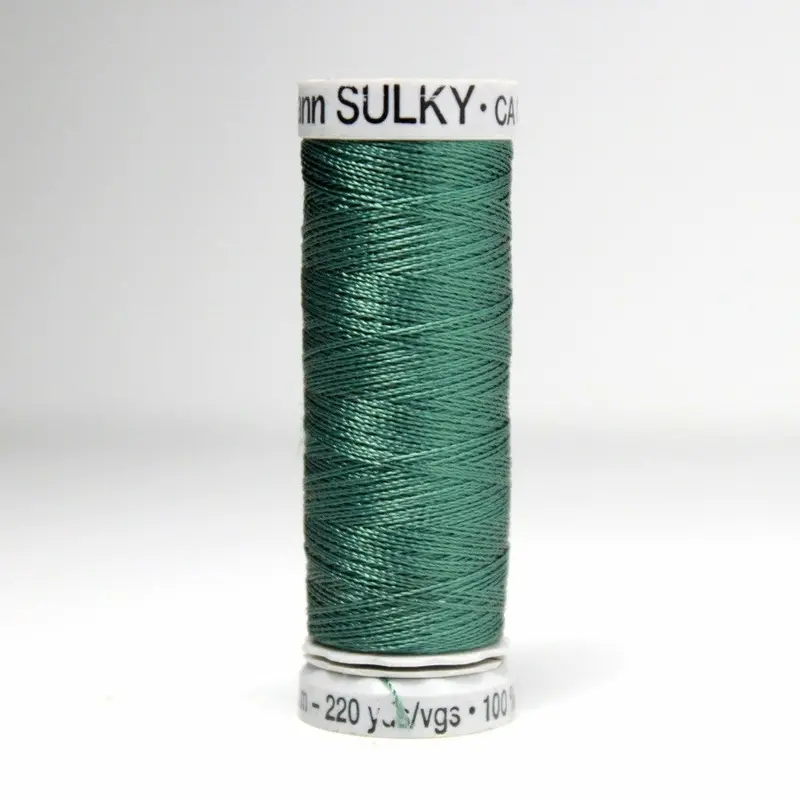 Gutermann Rayon 40 Embroidery Thread 1286 Dark French Green 1