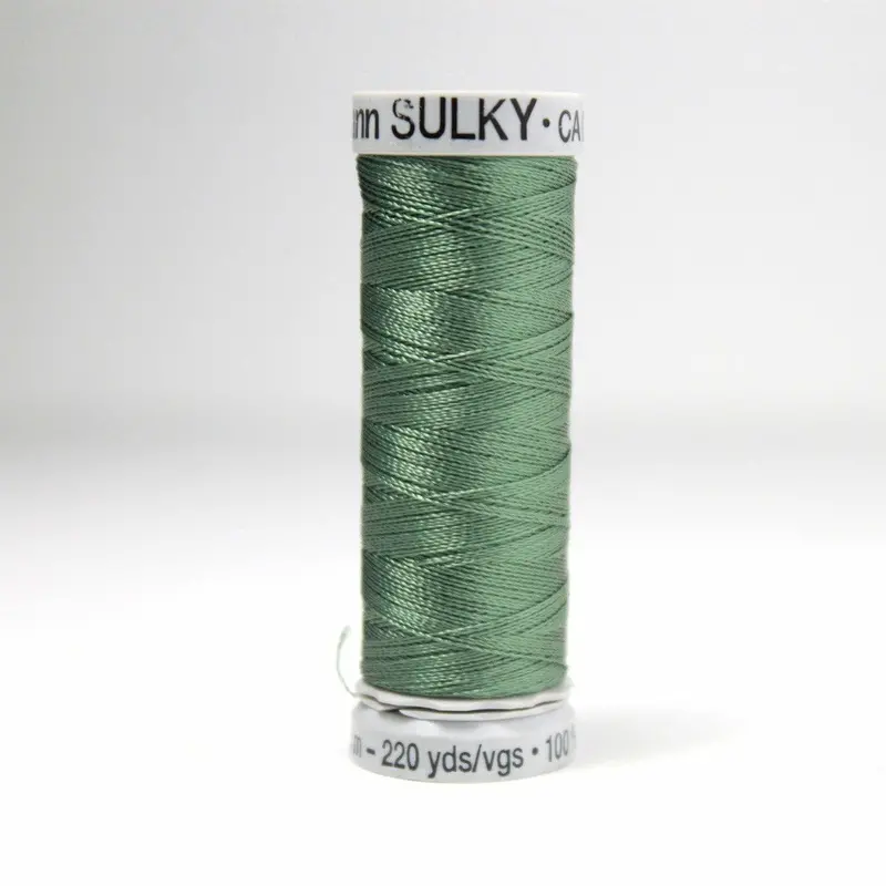 Gutermann Rayon 40 Embroidery Thread 1287 French Green 1