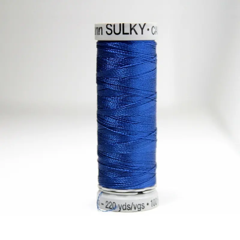 Gutermann Rayon 40 Embroidery Thread 1293 Deep Blue 1