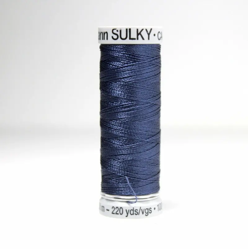 Gutermann Rayon 40 Embroidery Thread 1294 Deep Slate Blue 1