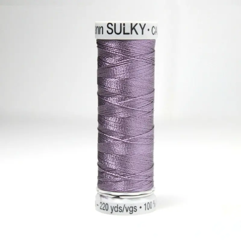 Gutermann Rayon 40 Embroidery Thread 1297 Dusky Purple 1