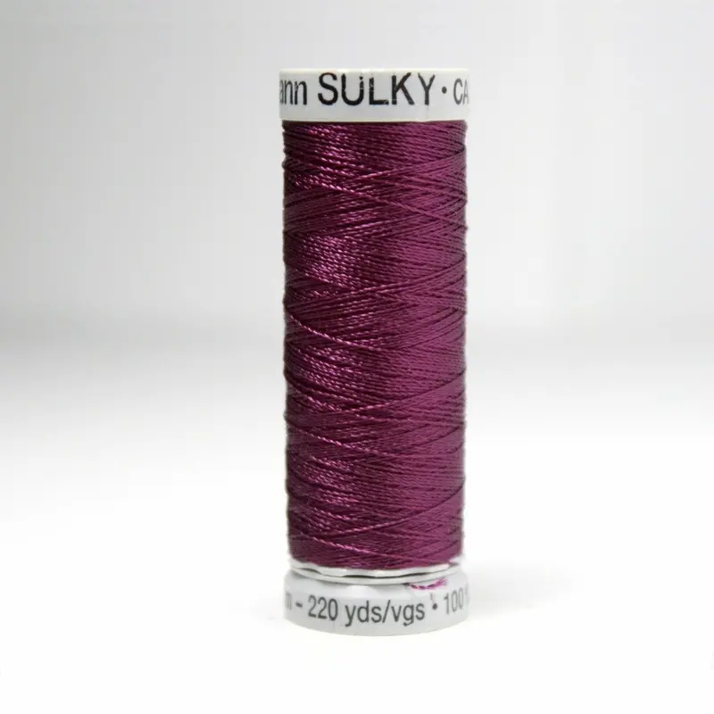 Gutermann Rayon 40 Embroidery Thread 1545 Purple 1