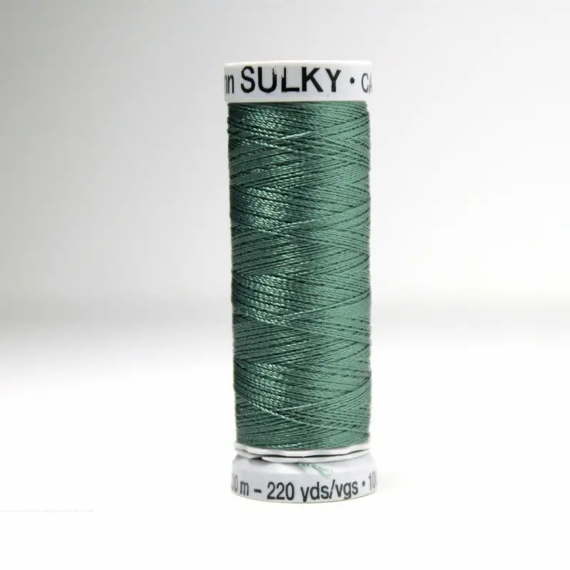 Gutermann Rayon 40 Embroidery Thread 1552 Dark Desert Cactus 1