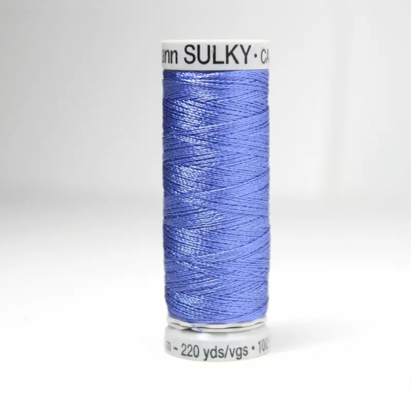Gutermann Rayon 40 Embroidery Thread 1561 Twilight Blue 1