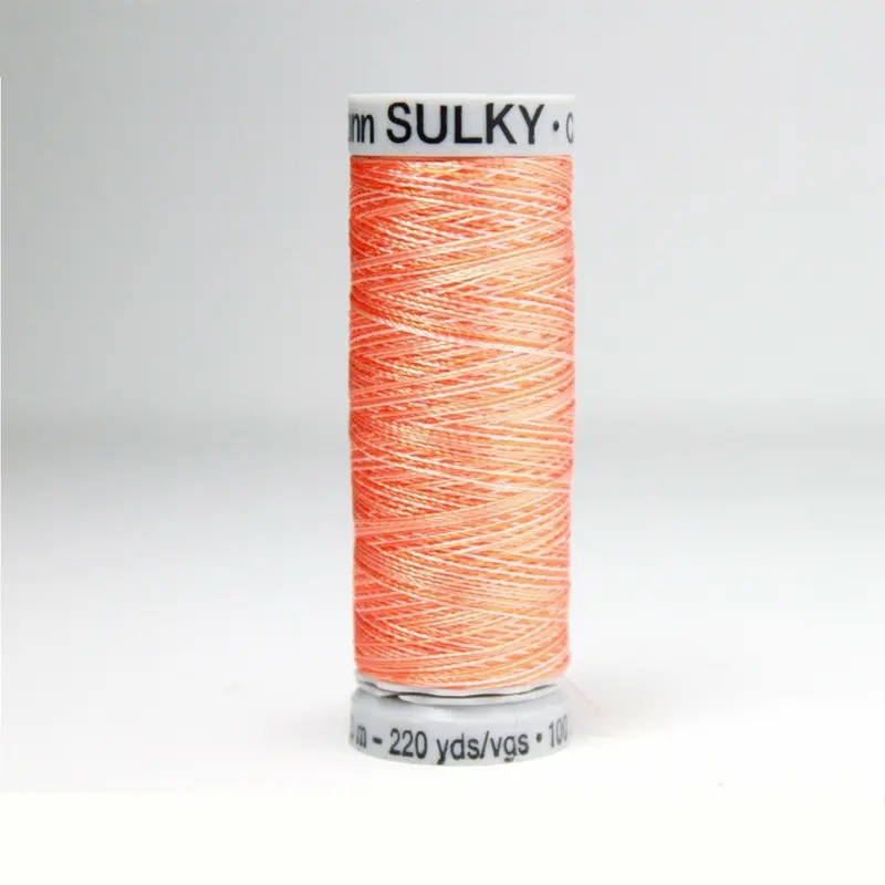 Gutermann Rayon 40 Embroidery Thread 2103 Vari-Oranges 1