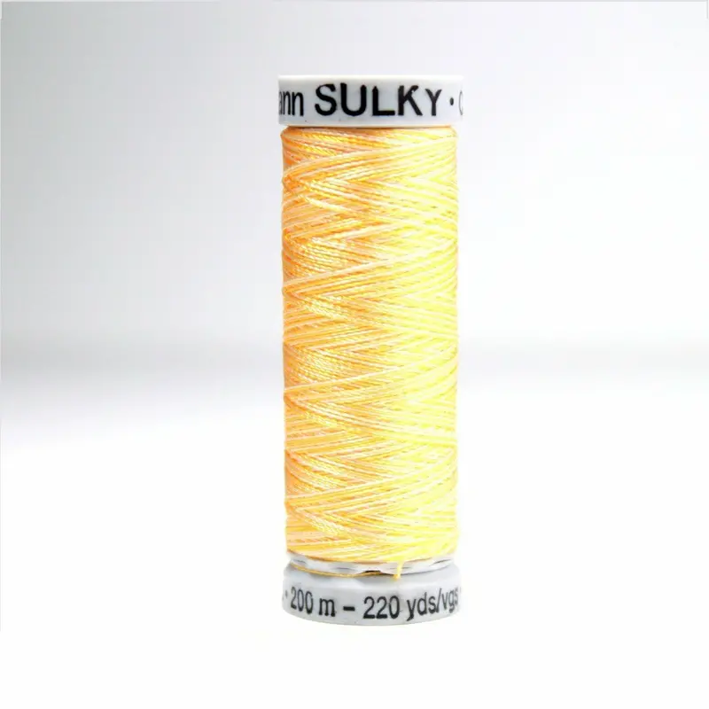 Gutermann Rayon 40 Embroidery Thread 2117 Vari-Yellows 1