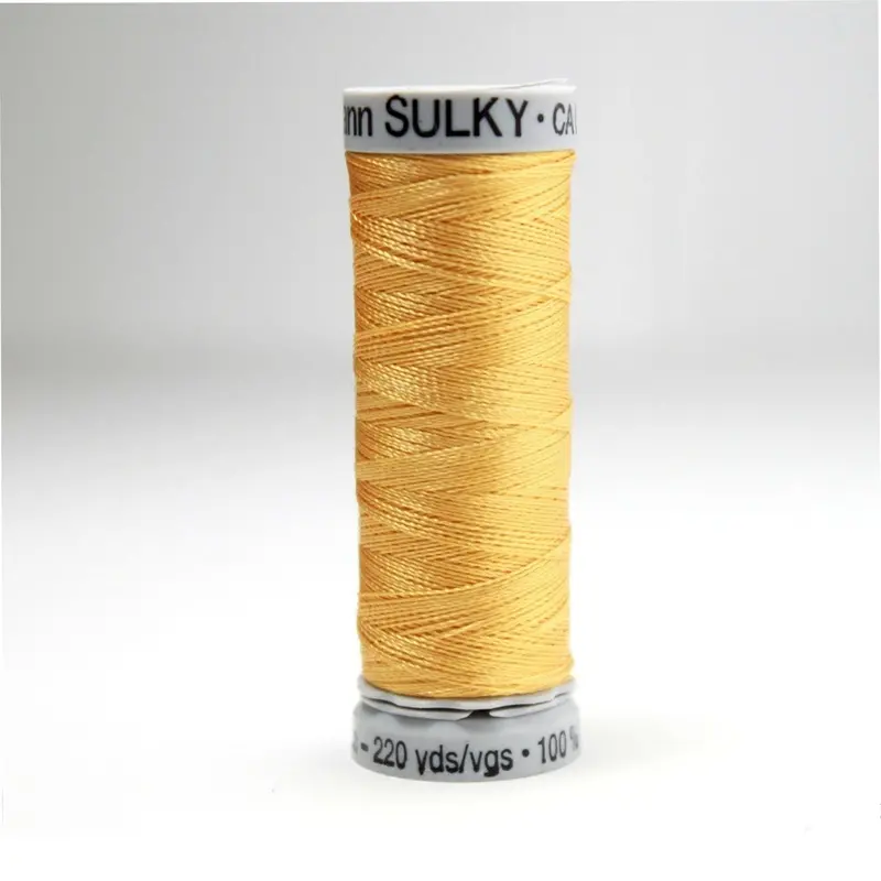 Gutermann Rayon 40 Embroidery Thread 502 Sunglow 1