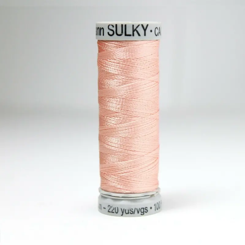 Gutermann Rayon 40 Embroidery Thread 619 Peach 1