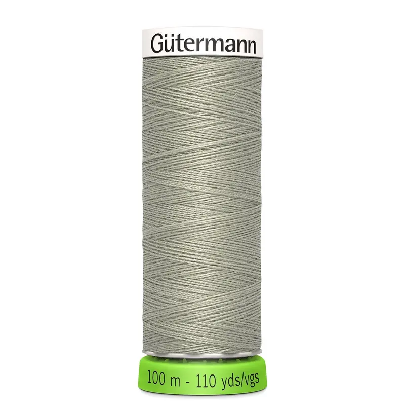 Gutermann Recycled Thread 100M, Colour 132 Grey Green 1