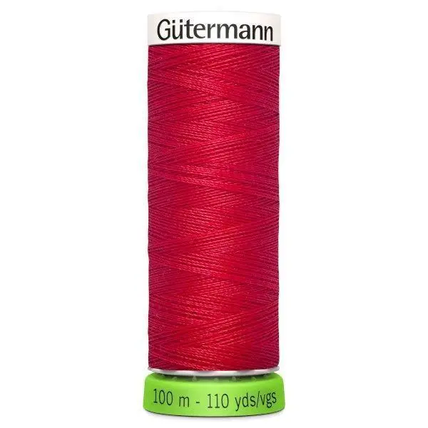 Gutermann Recycled Thread 100M, Colour 156 Red 1