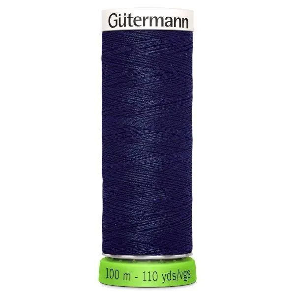 Gutermann Recycled Thread 100M, Colour 310 Navy 1