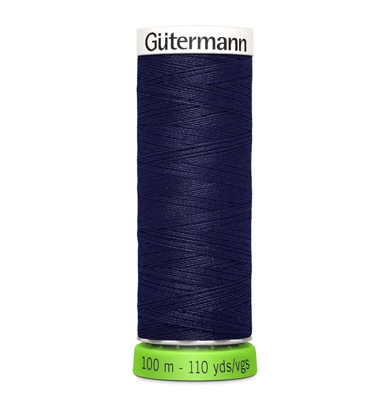 Gutermann Recycled Thread 100M, Colour 324 Indigo 1