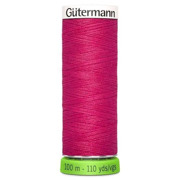 Gutermann Recycled Thread 100M, Colour 382 Candy Red 1