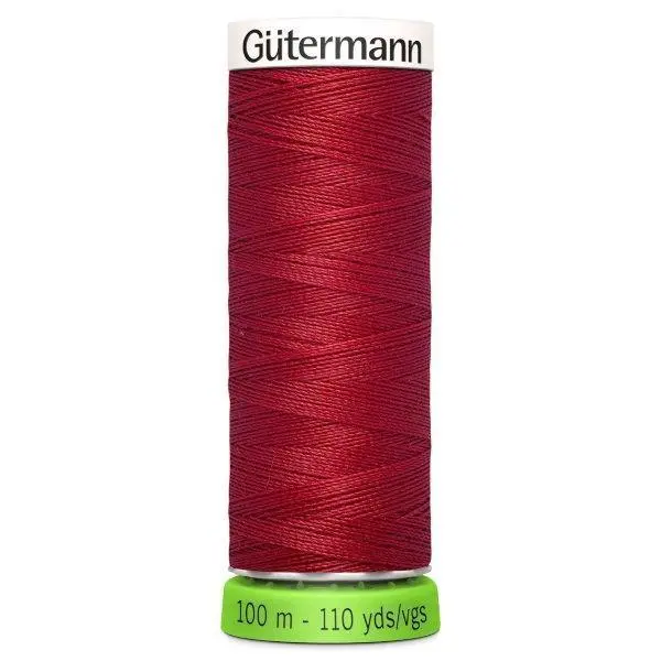 Gutermann Recycled Thread 100M, Colour 46 Red 1