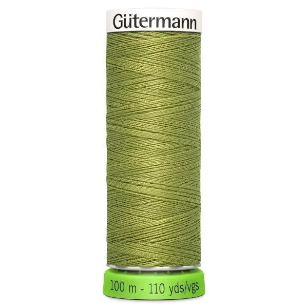 Gutermann Recycled Thread 100M, Colour 582 Khaki 1