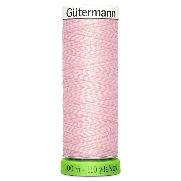 Gutermann Recycled Thread 100M, Colour 659 Pink 1