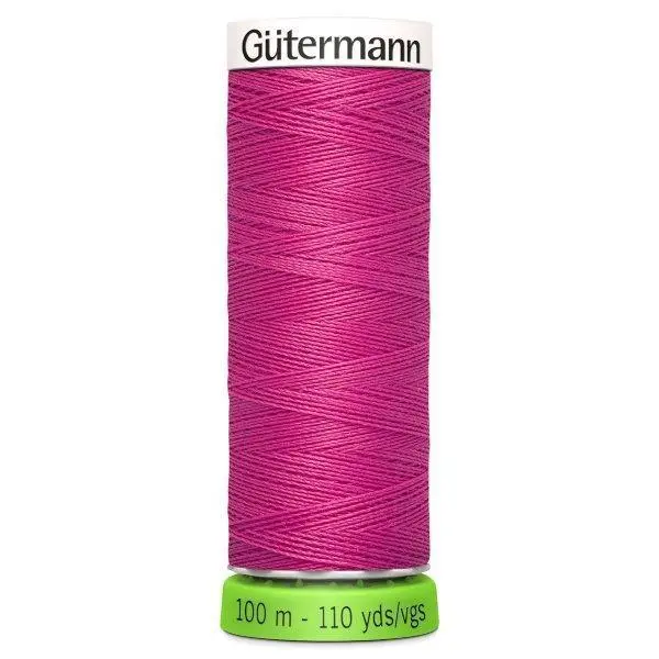 Gutermann Recycled Thread 100M, Colour 733 Pink 1