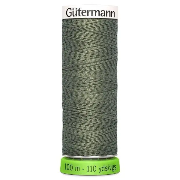 Gutermann Recycled Thread 100M, Colour 824 Khaki 1