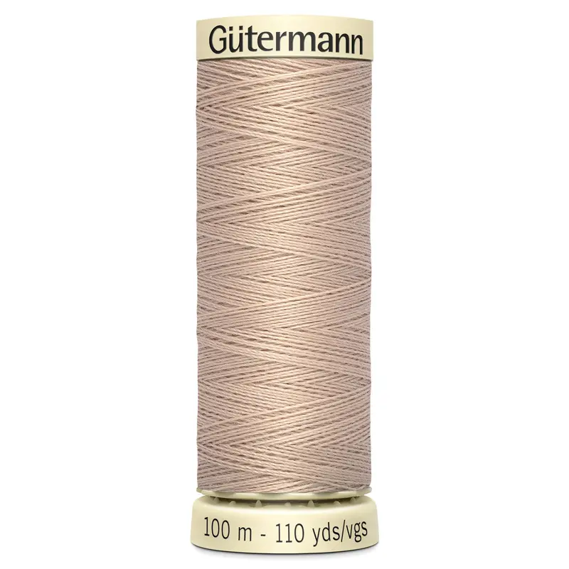 Gutermann Sew All Thread Colour 121 Beige 1