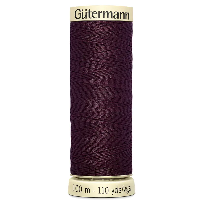 Gutermann Sew All Thread Colour 130 Burgundy 1