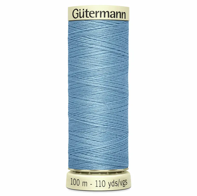 Gutermann Sew All Thread Colour 143 Duck Egg Blue 1