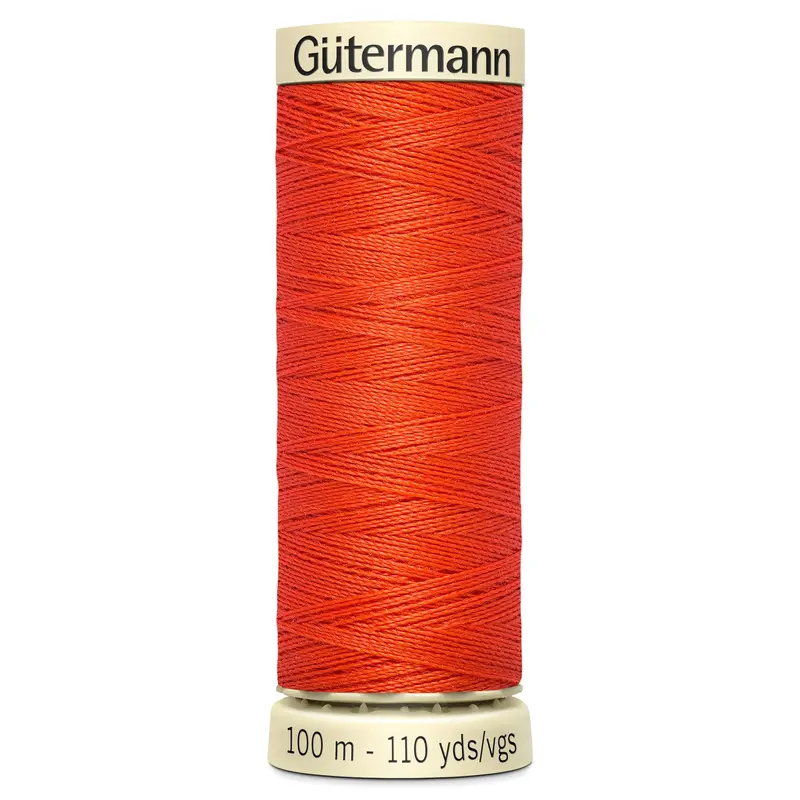 Gutermann Sew All Thread Colour 155 Orange 1