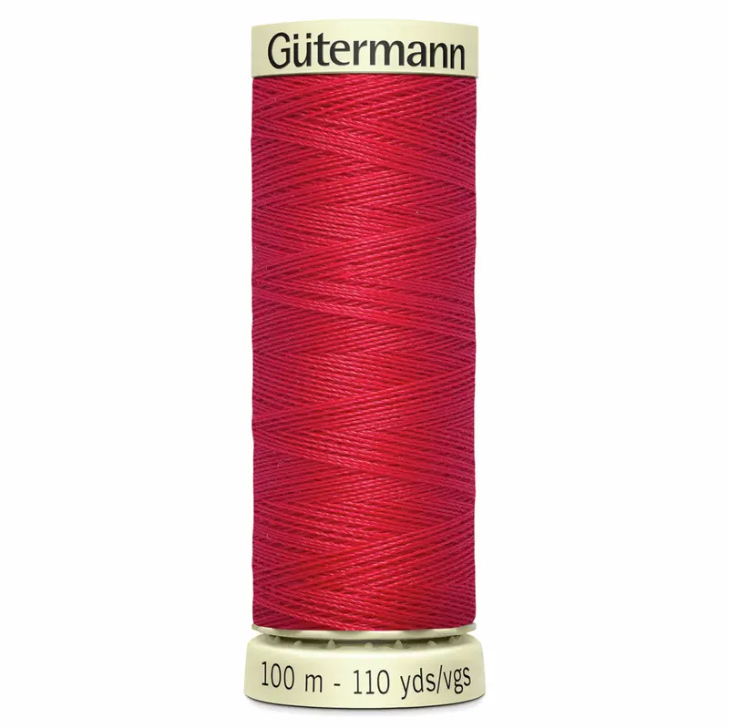 Gutermann Sew All Thread Colour 156 Red 1