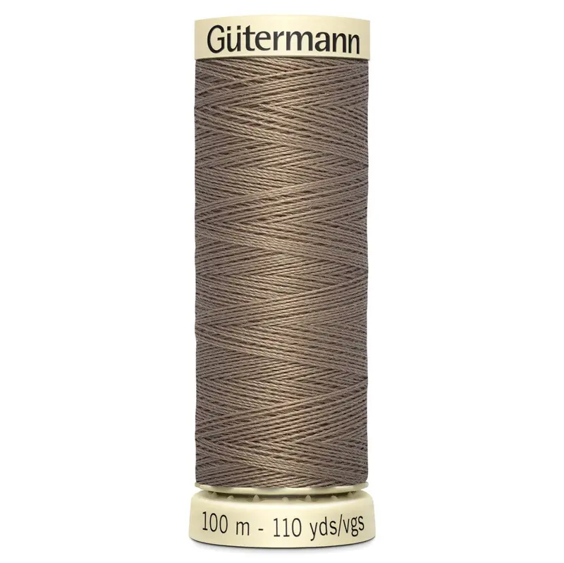 Gutermann Sew All Thread Colour 160 Taupe 1