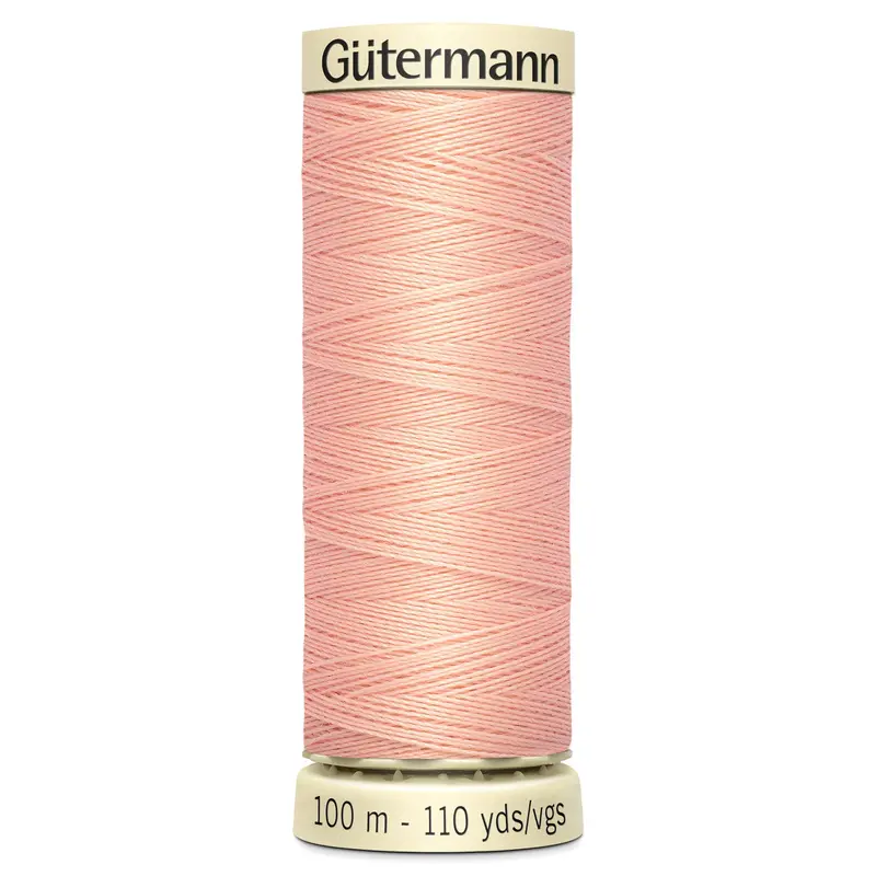 Gutermann Sew All Thread Colour 165 Peach 1