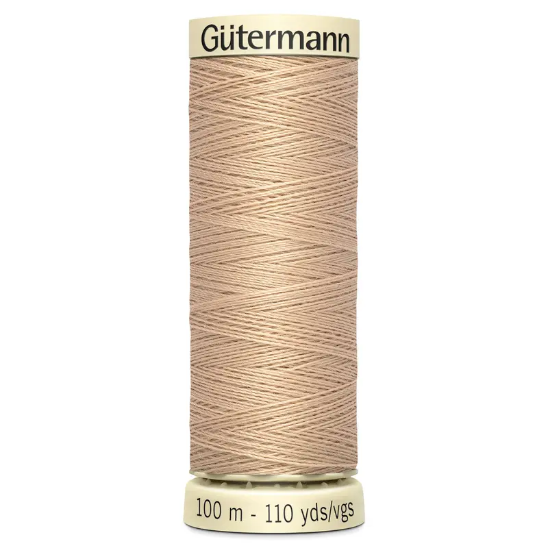 Gutermann Sew All Thread Colour 170 Beige 1