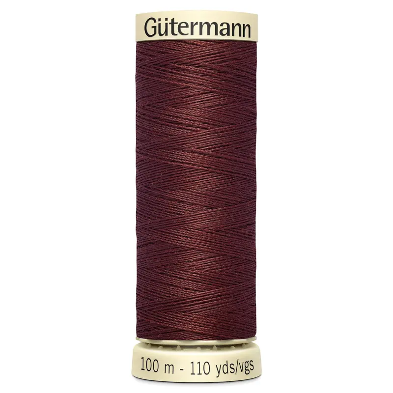 Gutermann Sew All Thread Colour 174 Wine 1