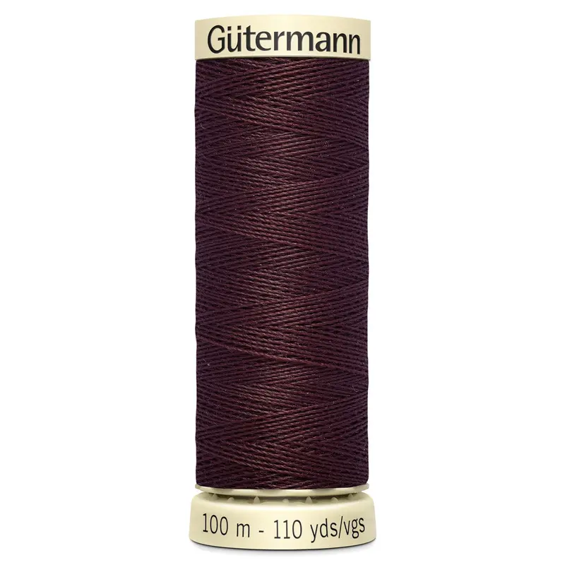 Gutermann Sew All Thread Colour 175 Wine 1