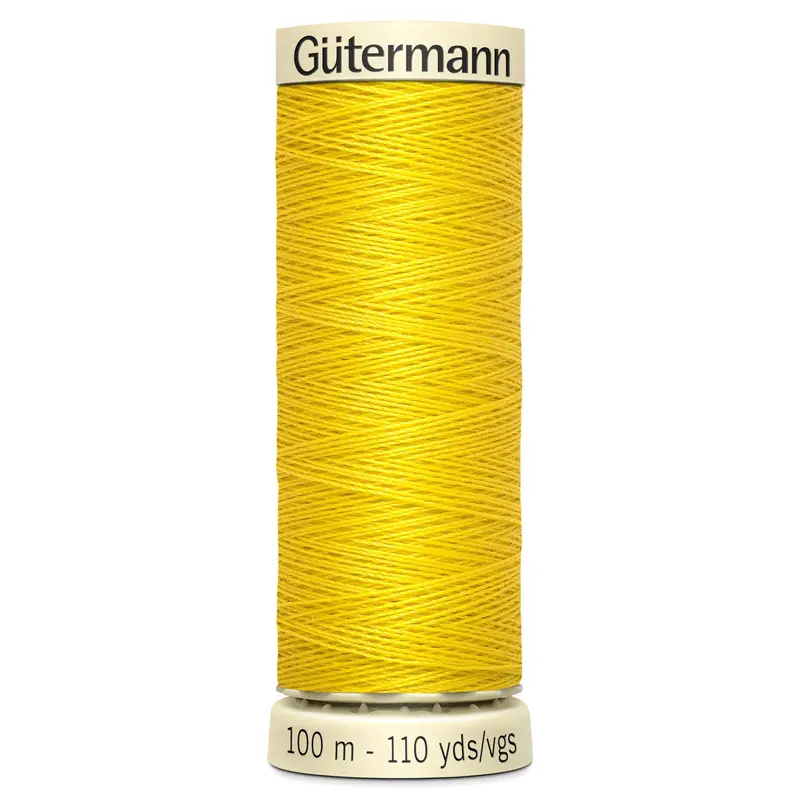 Gutermann Sew All Thread Colour 177 Yellow 1