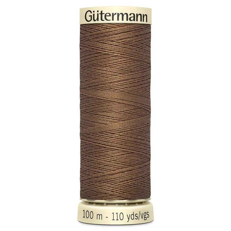 Gutermann Sew All Thread Colour 180 Light Brown 1