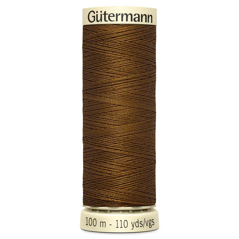 Gutermann Sew All Thread Colour 19 Mid Brown 1