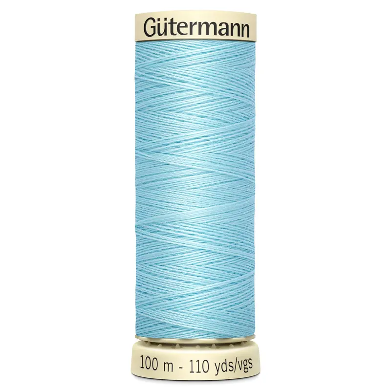 Gutermann Sew All Thread Colour 195 Pale Blue 1
