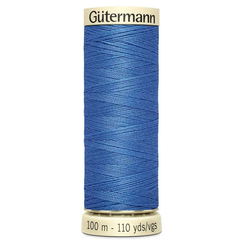 Gutermann Sew All Thread Colour 213 Dusky Blue 1