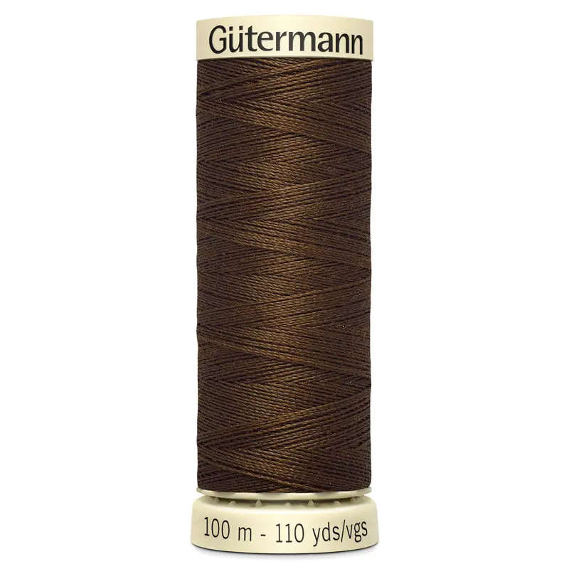 Gutermann Sew All Thread Colour 280 Mid Brown 1