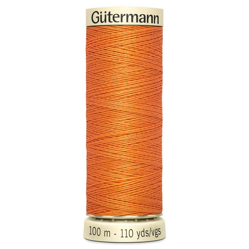 Gutermann Sew All Thread Colour 285 Orange 1