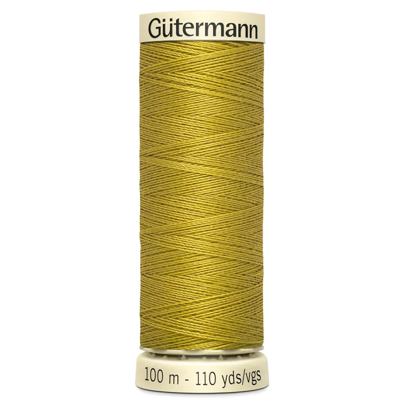 Gutermann Sew All Thread Colour 286 Old Gold 1